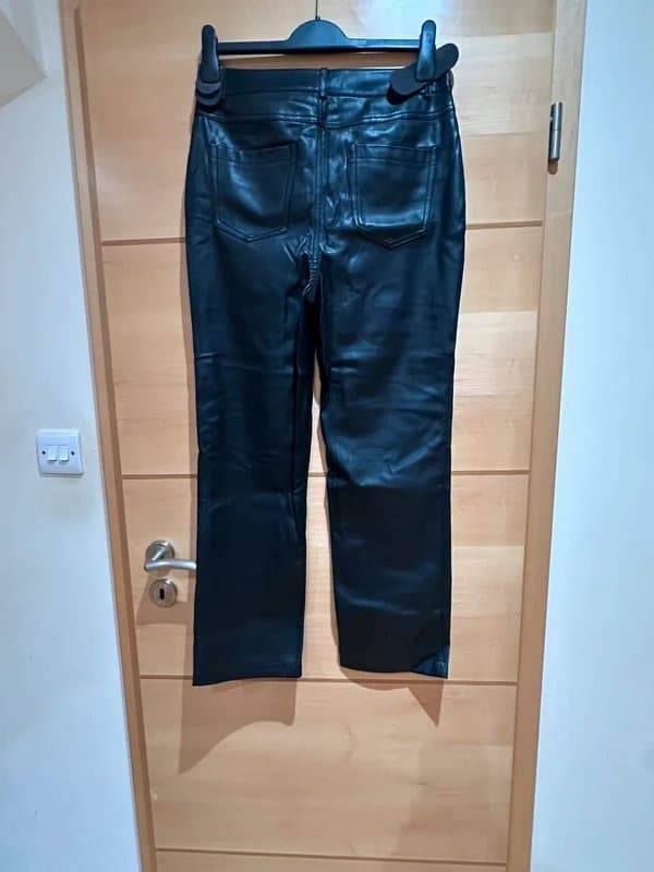Never Fully Dressed Never Fully Dressed vegan leather trouser