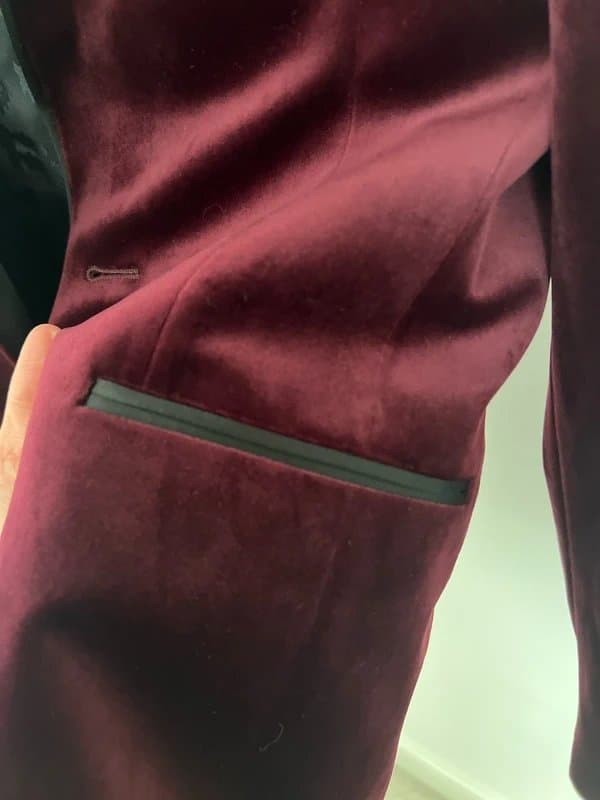 ASOS Men’s velvet blazer