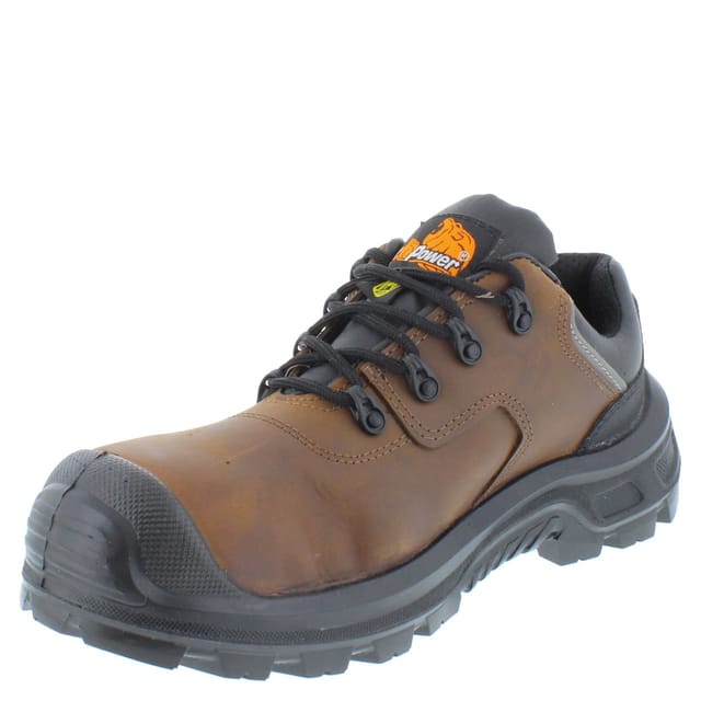 U-Power U-Power Men's Moska Uk ESD S3S Waterproof Leather Safety Shoes in Brown - 3