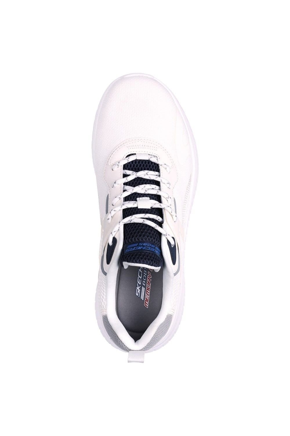 Skechers Skechers Men's Bobs Squad Chaos Elevated Drift Trainers in White - 4