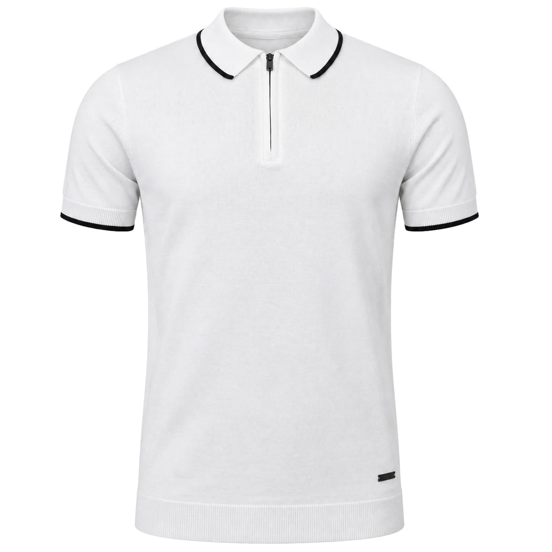 Bench Bench Men's Settio White Polo Shirt
