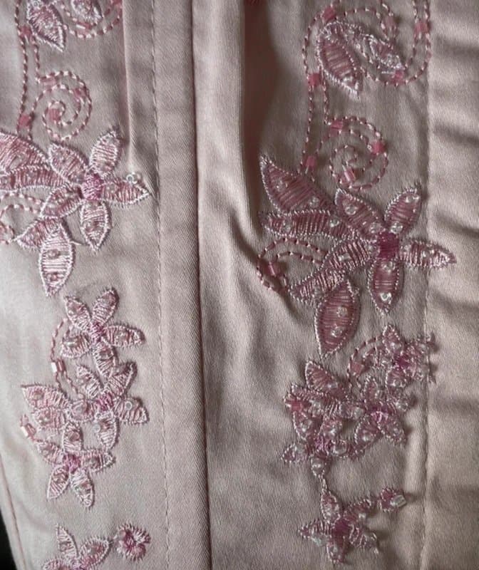 New Look Pink embroidered corset New Look size 14