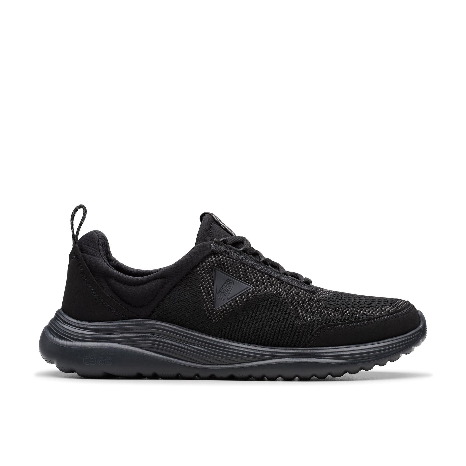 Clarks Clarks Men's LT 360 Lo Black/Black Shoes in Black