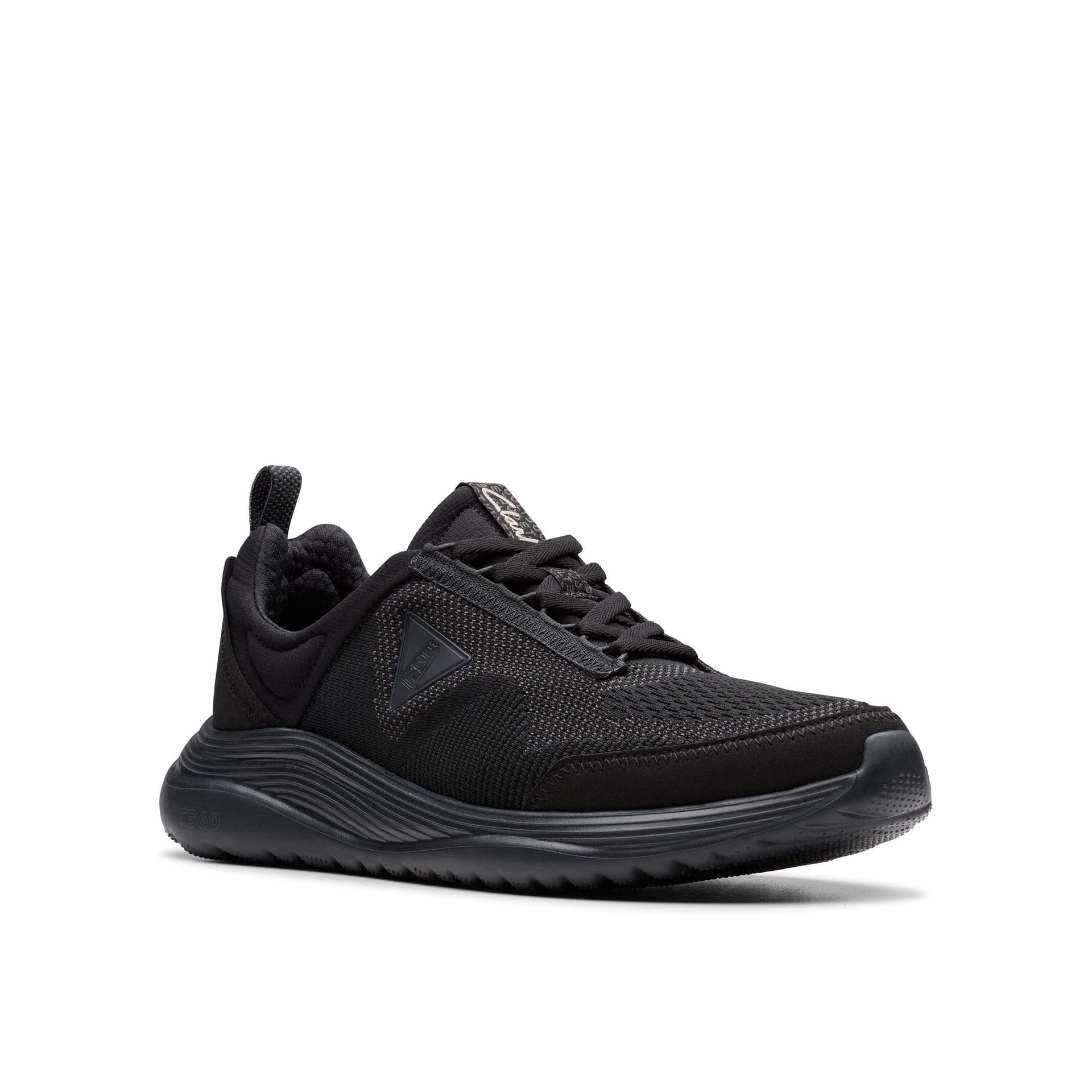 Clarks Clarks Men's LT 360 Lo Black/Black Shoes in Black - 4