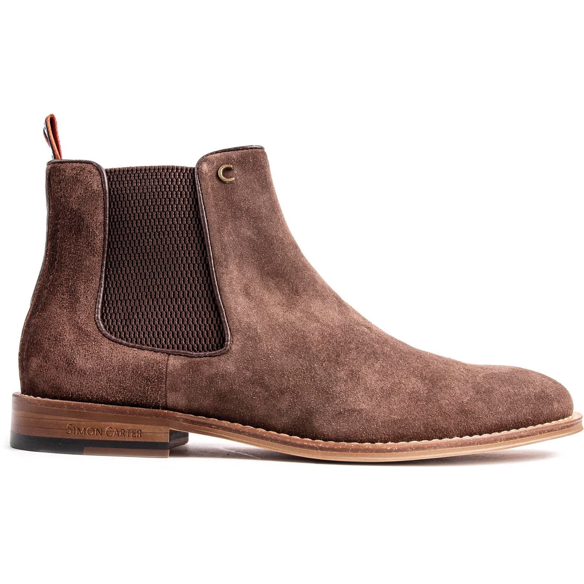 Simon Carter SIMON CARTER Men's Elgar 2 Chelsea Boots in Brown