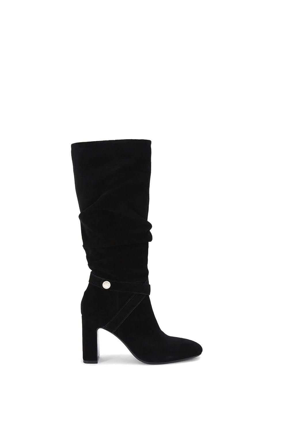 Carvela Carvela Women's 'Jackpot Slouch Knee' Suede Boots in Black