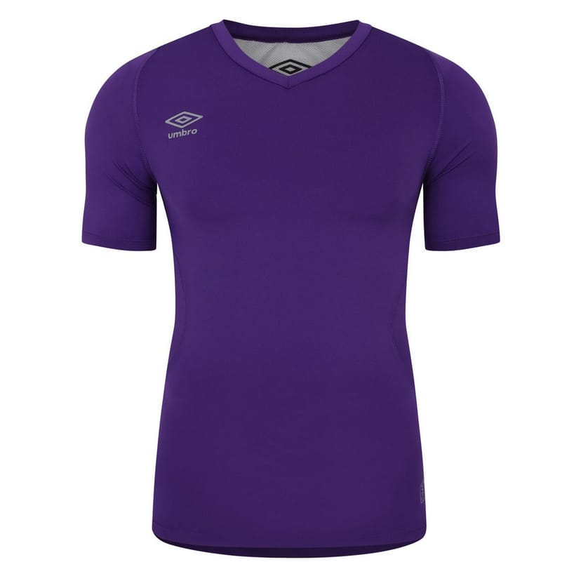 Umbro Umbro Men's Elite V Neck Base Layer Top in Purple - 1