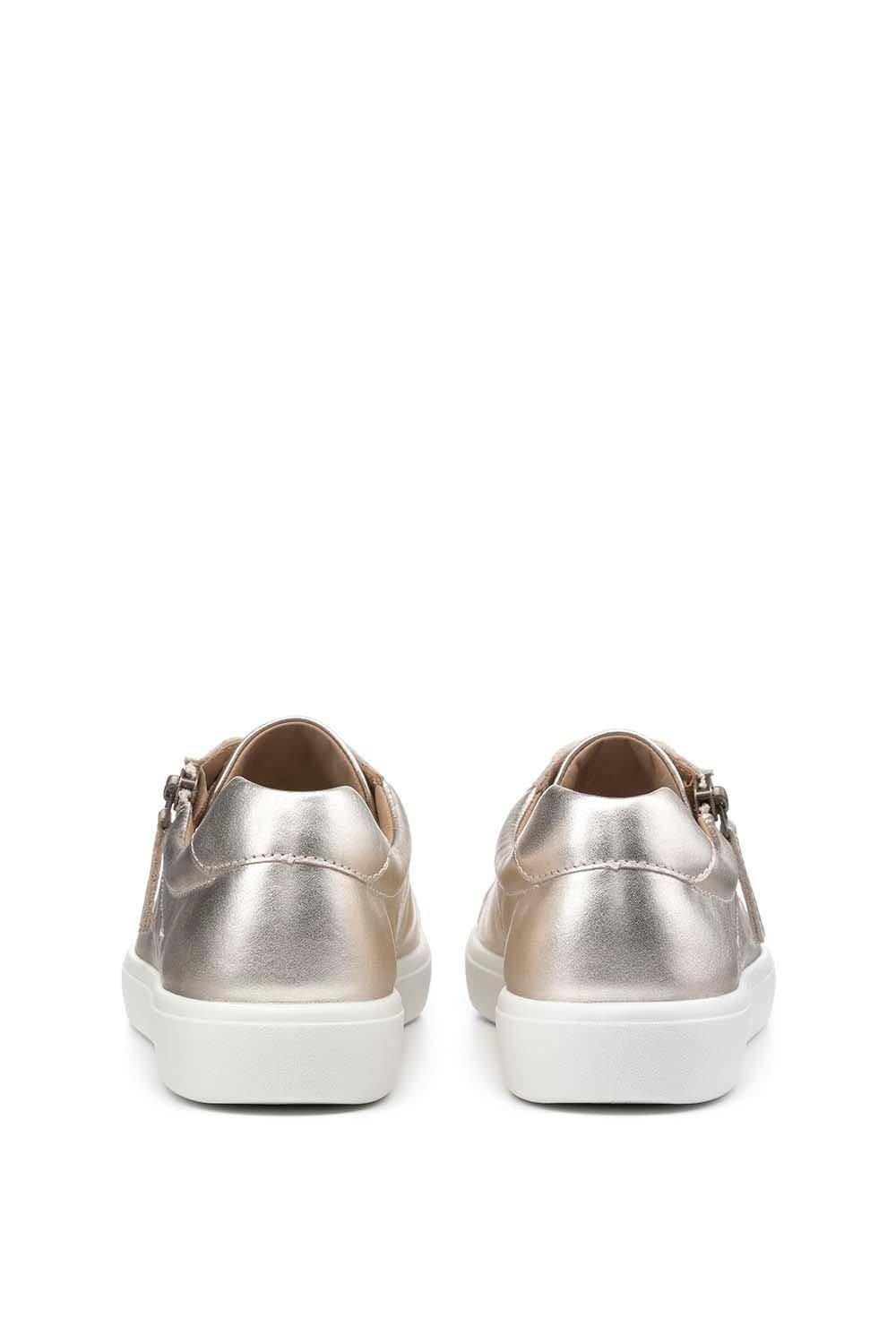 Hotter Hotter Women's 'Chase II' Deck Shoes in Metallic Gold - 4