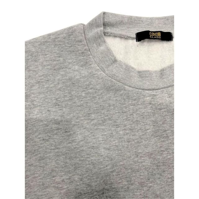 Cavalli Class Cavalli Class Women's Crew Neck Sweatshirt Ca28638 in Light Grey - 3