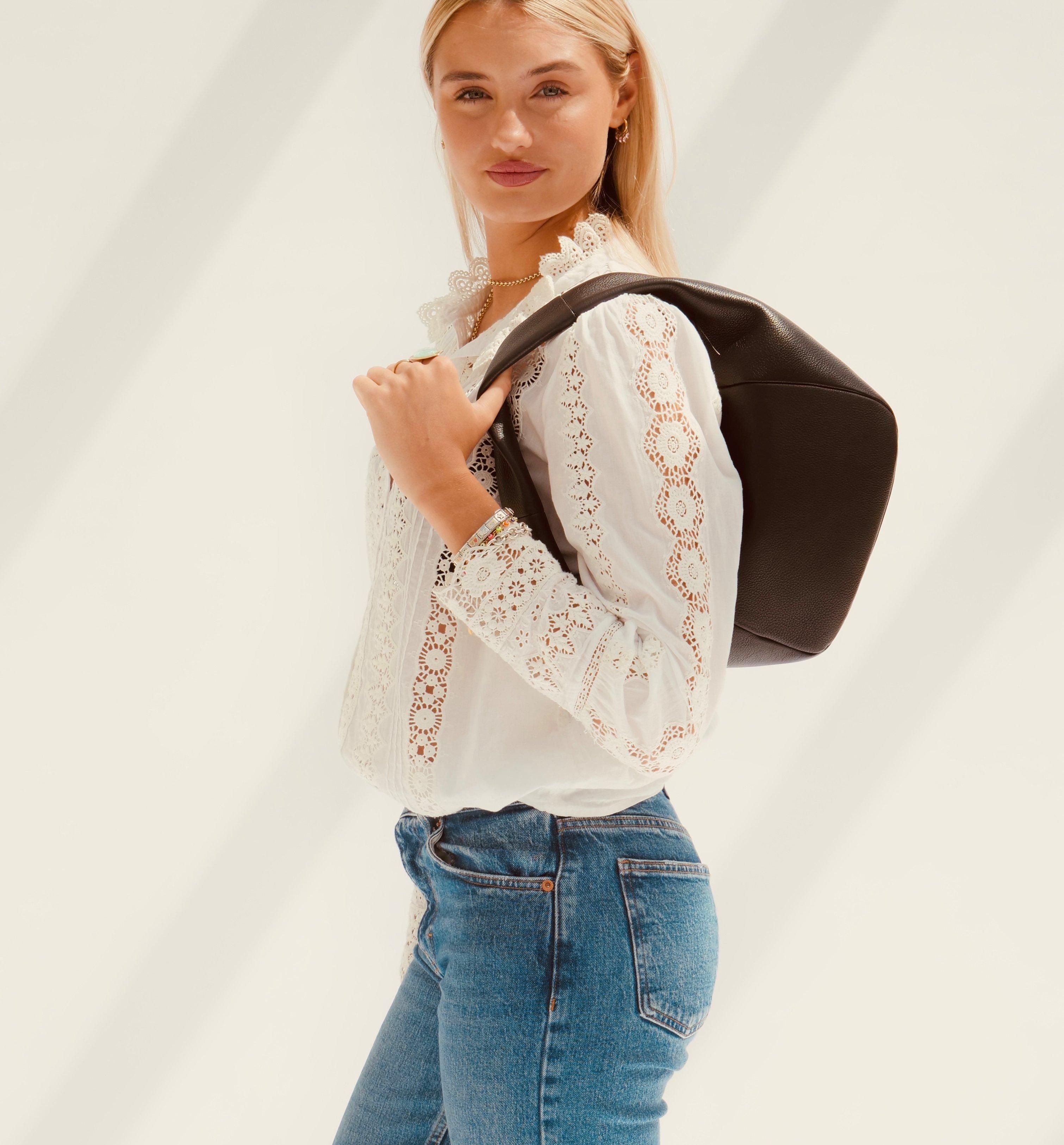 Apatchy London Apatchy London Women's The Jasmine Leather Bag in Black - 2