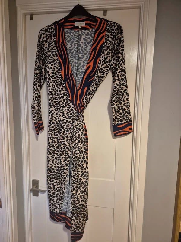 Never Fully Dressed Never Fully Dressed Margot wrap dress  size medium