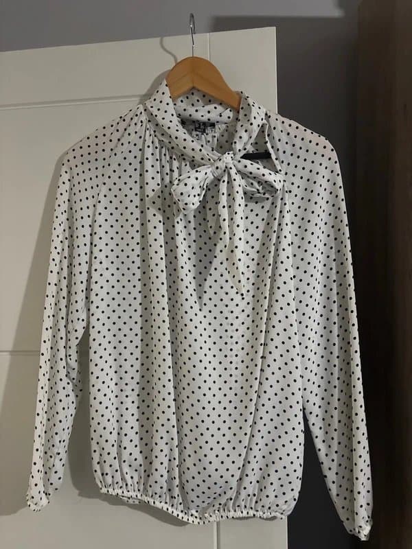 New Look Polka dot Chiffon Shirt