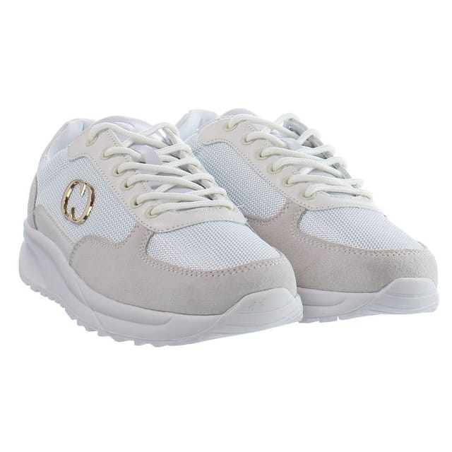 Criminal Damage Criminal Damage Men's Chase Lace-Up White Synthetic Trainers - 2