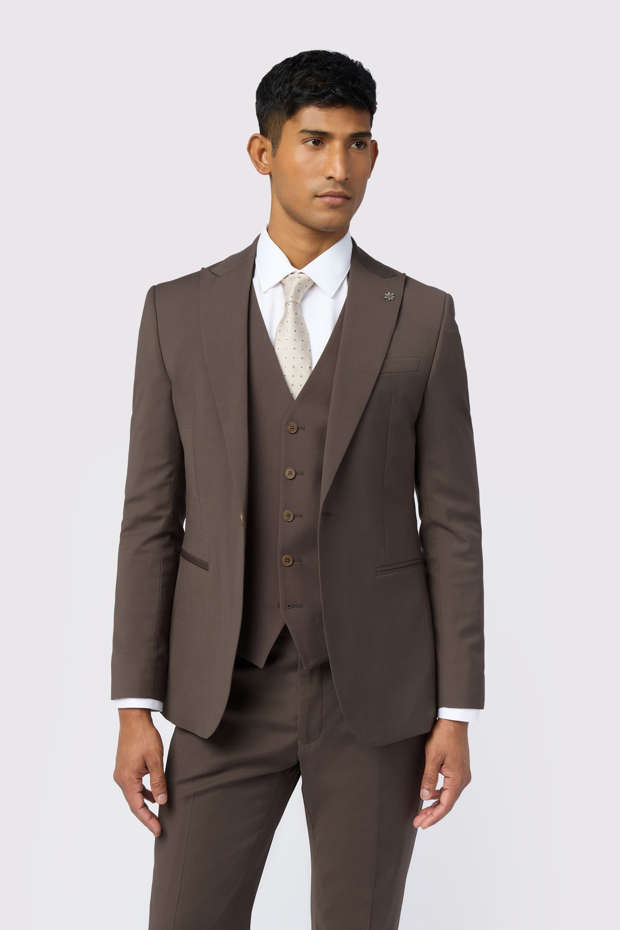 Ted Baker Ted Baker Men's Slim Fit Jacket in Beige - 3