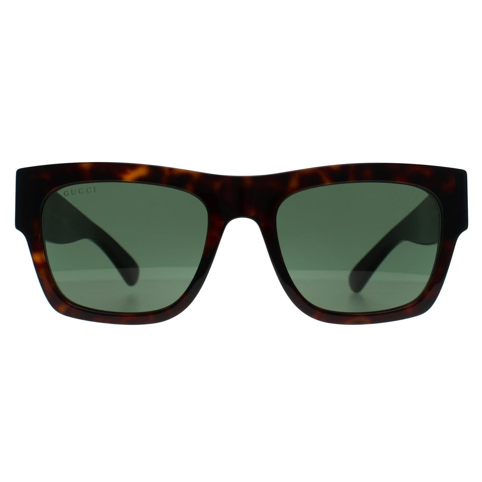 Gucci Gucci Women's Square Havana Green GG1793S in Brown