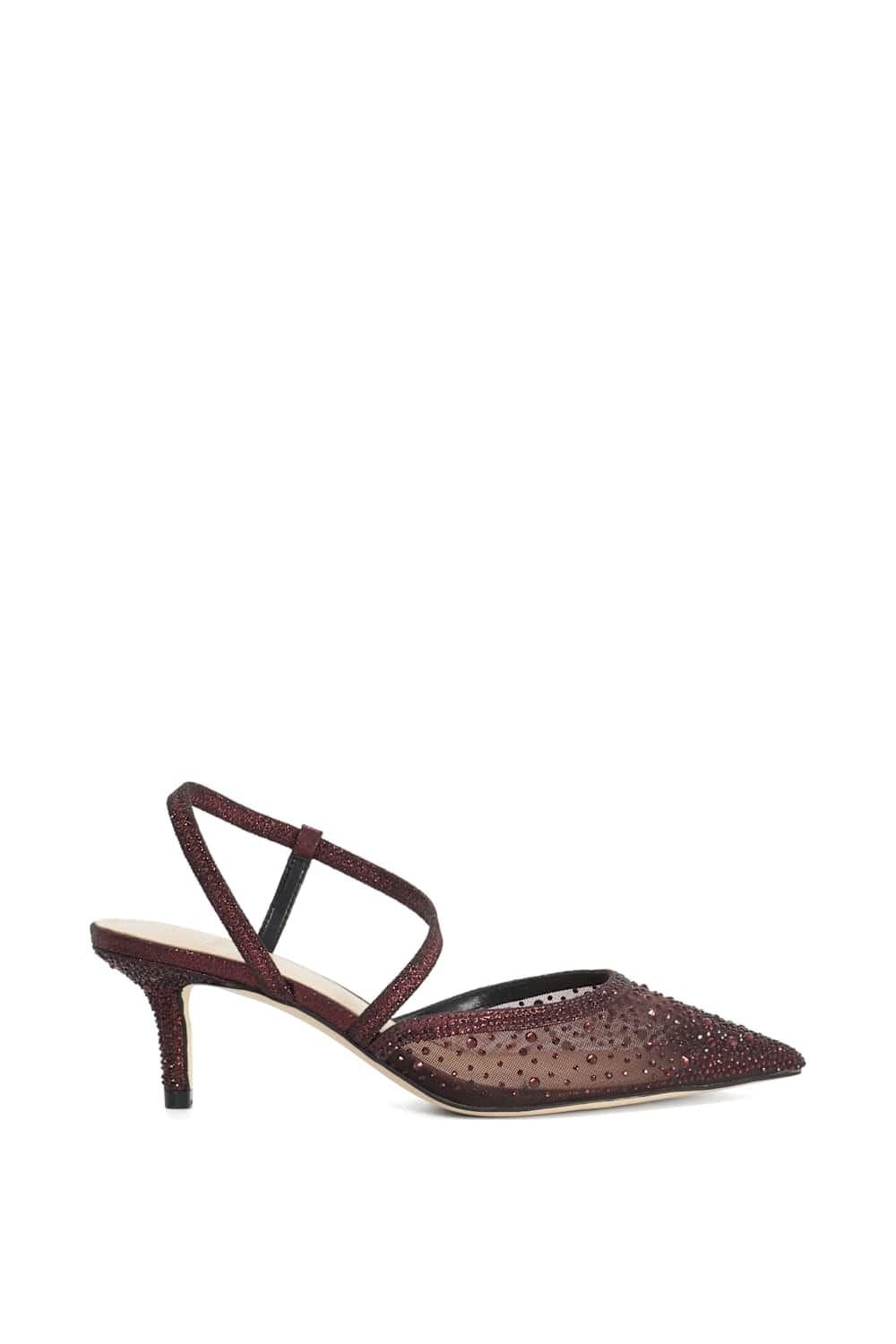 Dune London Dune London Women's 'Chasing' Court Shoes in Burgundy