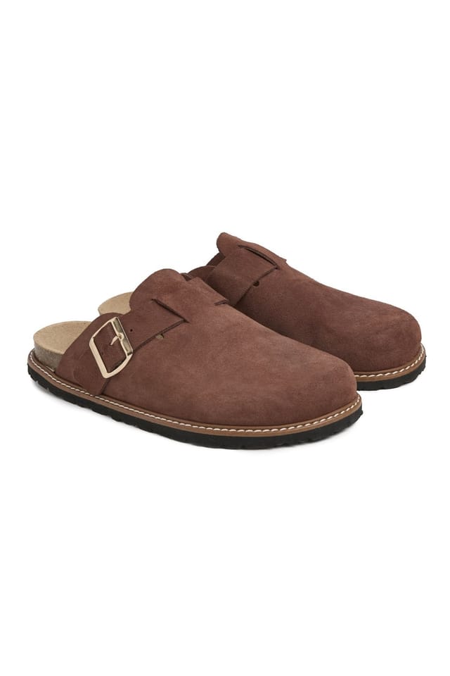 Celtic & Co Celtic & Co Women's Welt Detail Clog in Brown - 2