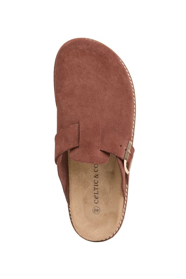 Celtic & Co Celtic & Co Women's Welt Detail Clog in Brown - 3