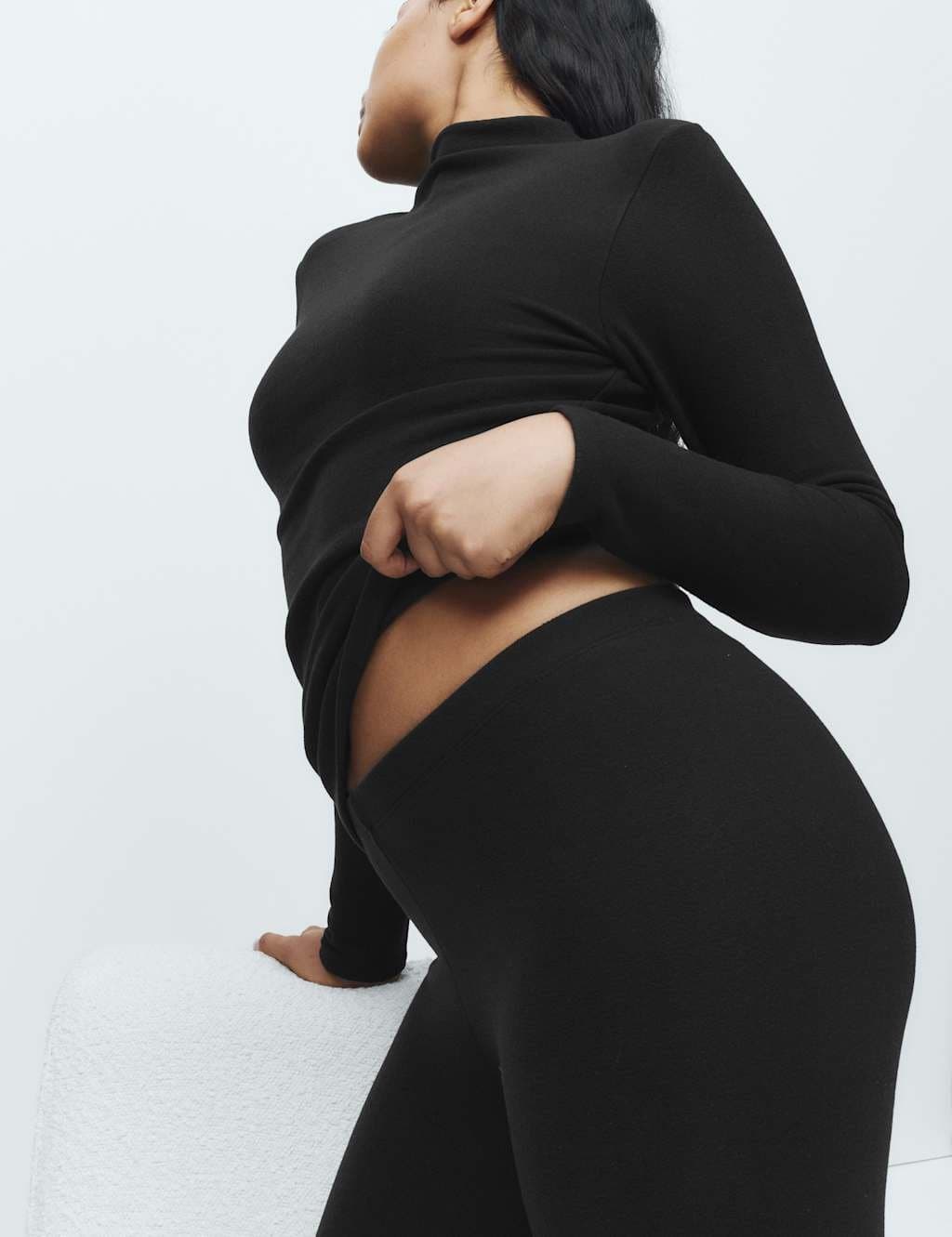 Marks & Spencer M&S Heatgen™ Maximum Thermal Fleece Top Black