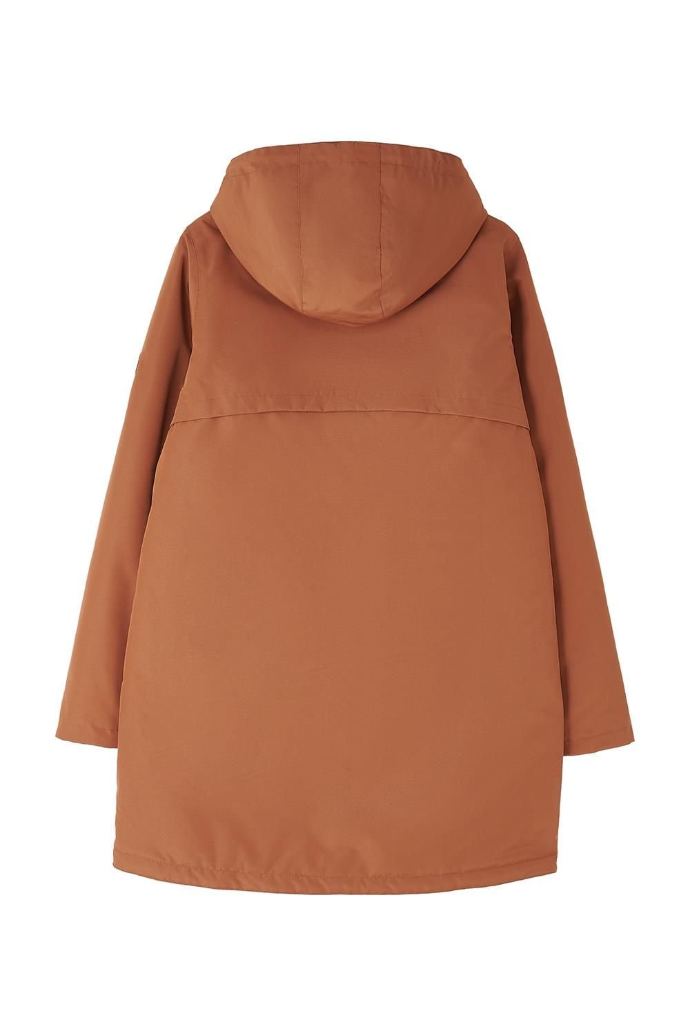 Lighthouse Clothing Lighthouse Clothing Women's Scarlet Waterproof Coat in Burnt Orange - 3