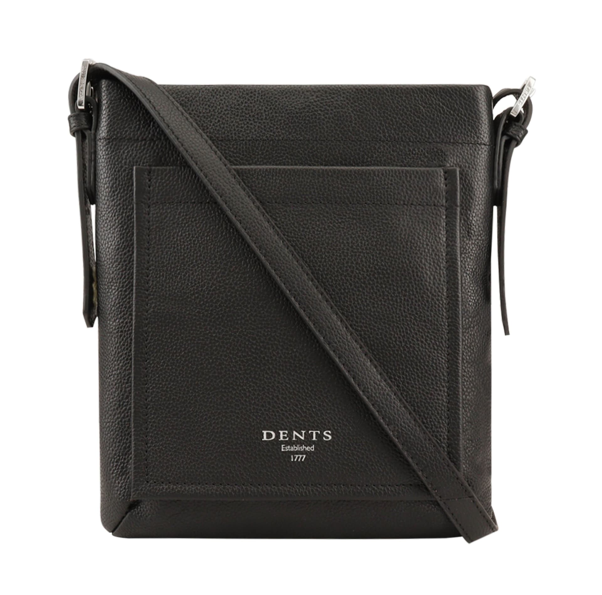Dents Dents Women's Brisla Leather Cross Body Bag in Black
