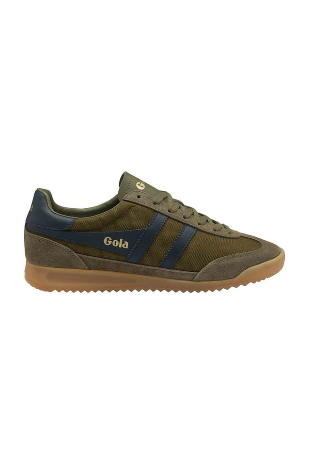 Gola Classics Gola Classics Men's 'Tornado' Nylon Lace-Up Trainers in Khaki - 2