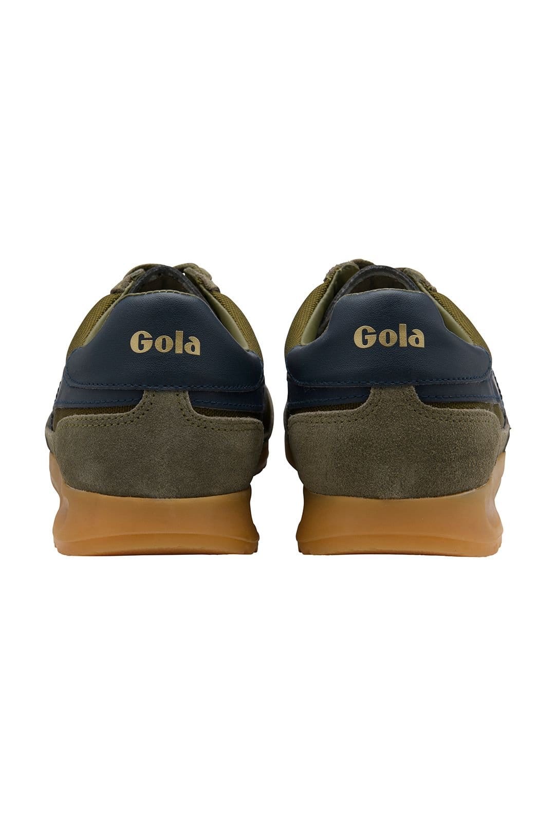 Gola Classics Gola Classics Men's 'Tornado' Nylon Lace-Up Trainers in Khaki - 4