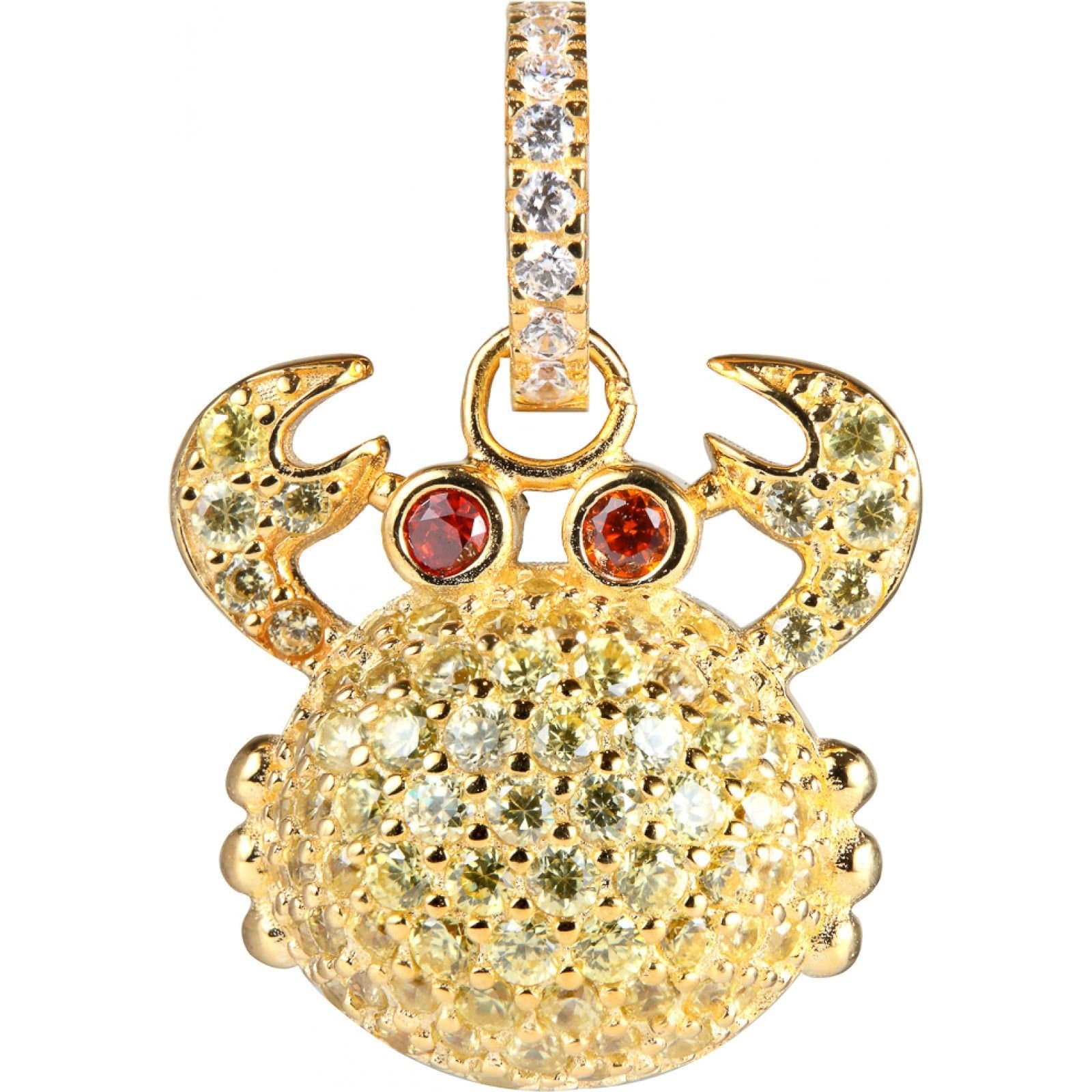 Lancaster Lancaster Women's JLA-PEN-CRAB-6 Charm in Gold