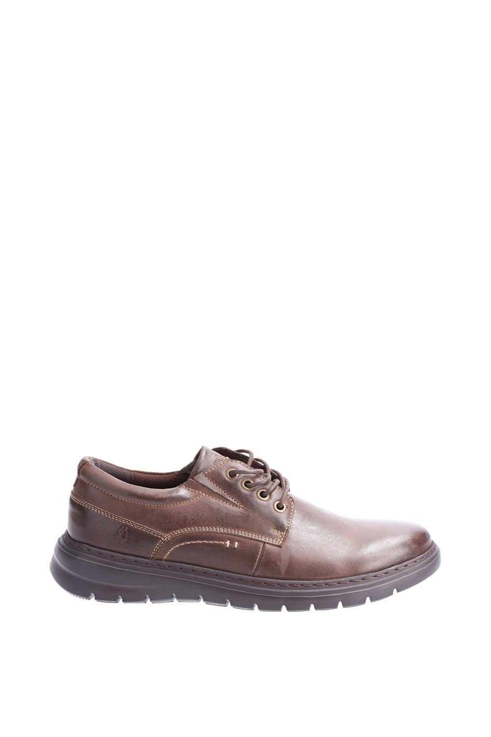 Hush Puppies Hush Puppies Men's 'Triton' Leather Shoe in Brown - 4