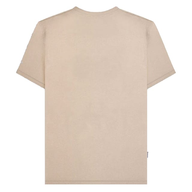 Lambretta Lambretta Men's Chest Stripe T-Shirt in Light Brown - 2