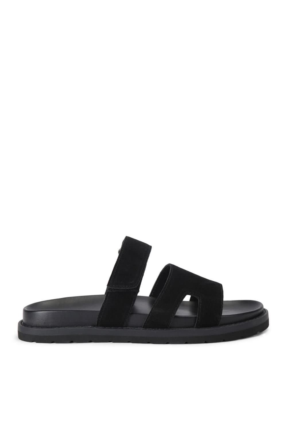 KG Kurt Geiger KG Kurt Geiger Men's 'Palermo' Suede Sandals in Black