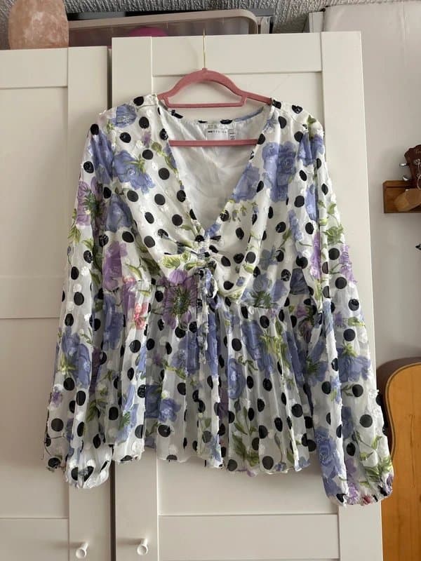 ASOS ASOS maternity chiffon blouse UK18