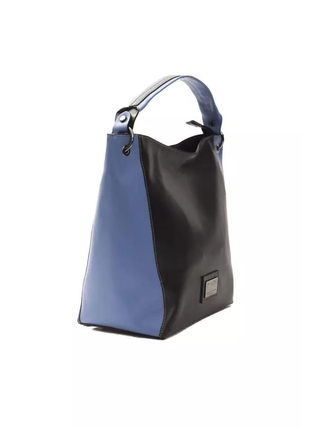 Pompei Donatella Pompei Donatella Women's Chic Black Leather Shoulder Bag - 2