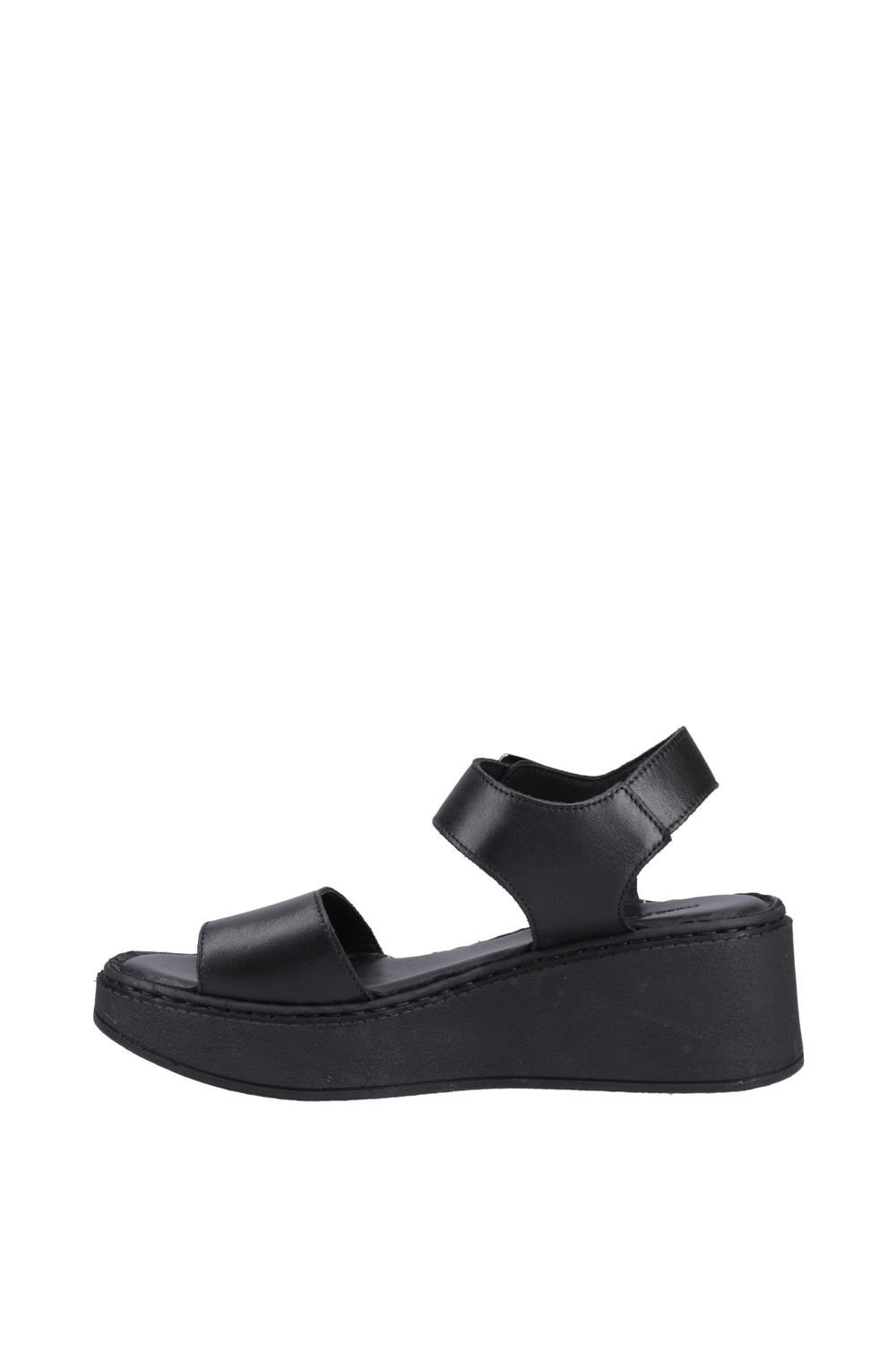 Hush Puppies Hush Puppies Women's Beatrix Wedge Sandal in Black - 4