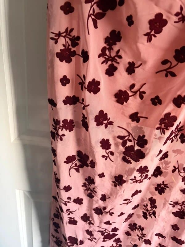 ASOS Design ASOS design pink floral maxi dress