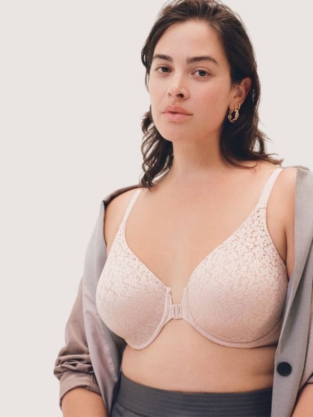 Chantelle Chantelle Women's Norah Front Closure Bra in Nude - 2