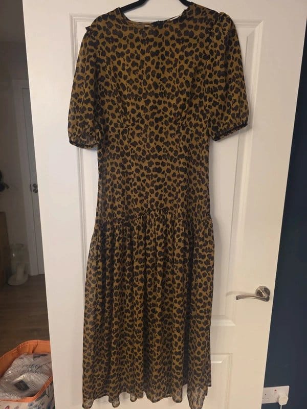 Never Fully Dressed Never Fully Dressed leopard print dress UK 12 - 1