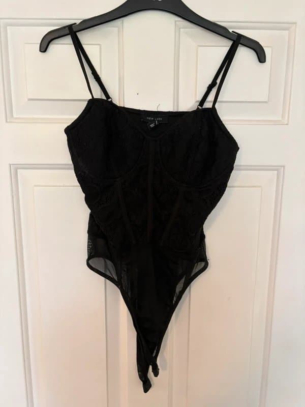 New Look Lace Corset Bodysuit