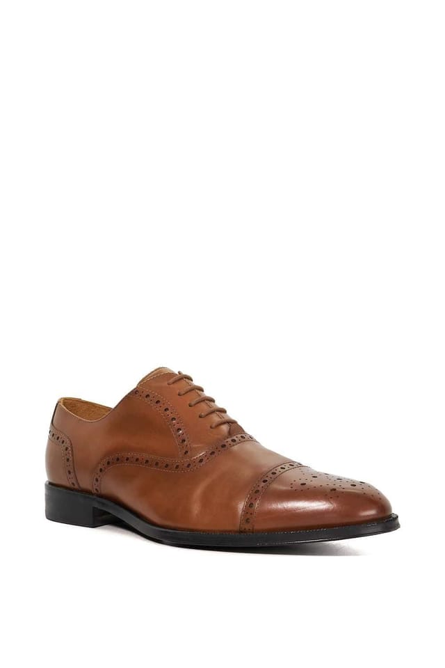 Dune London Dune London Men's 'Soliders' Leather Brogues in Brown - 2