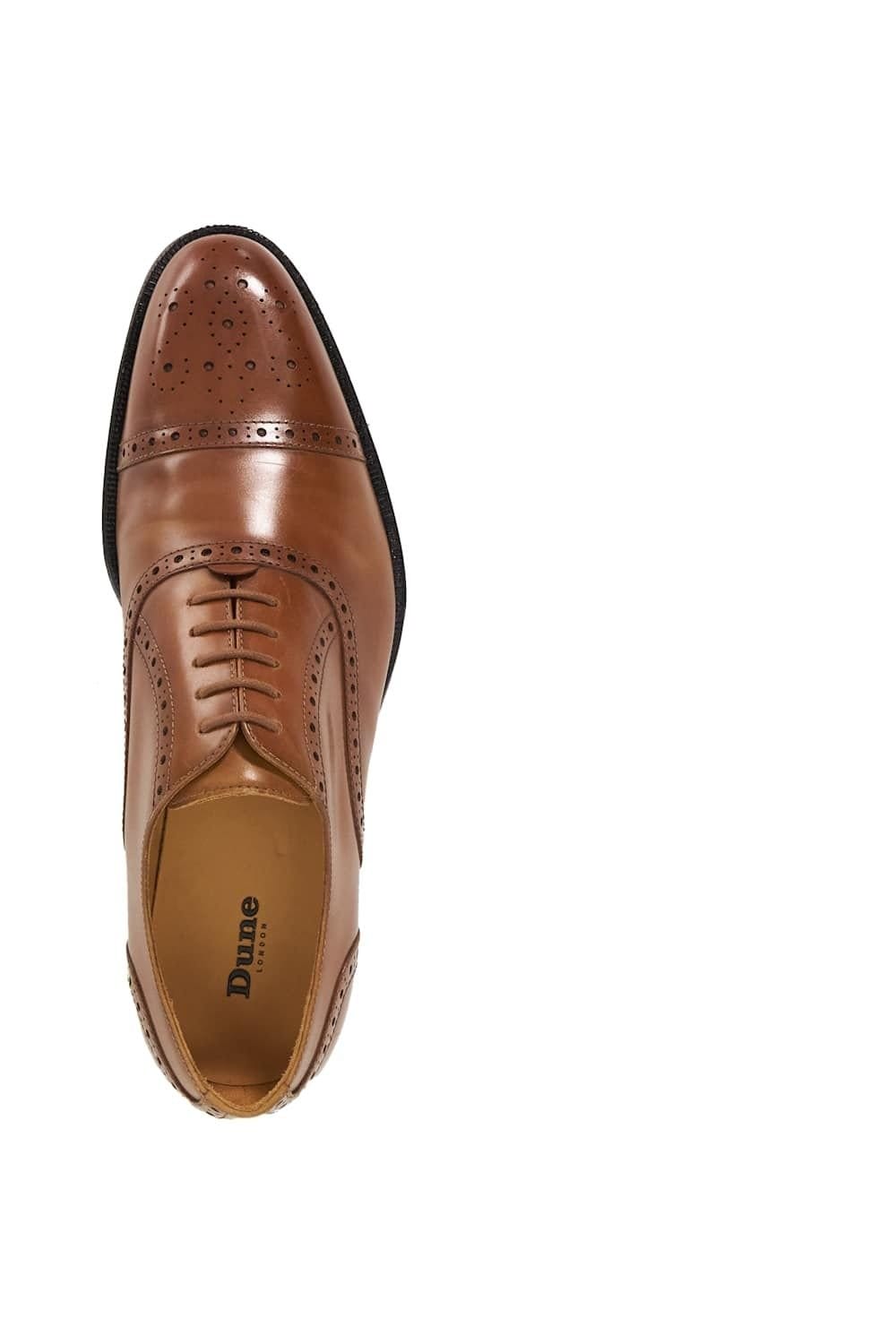 Dune London Dune London Men's 'Soliders' Leather Brogues in Brown - 4