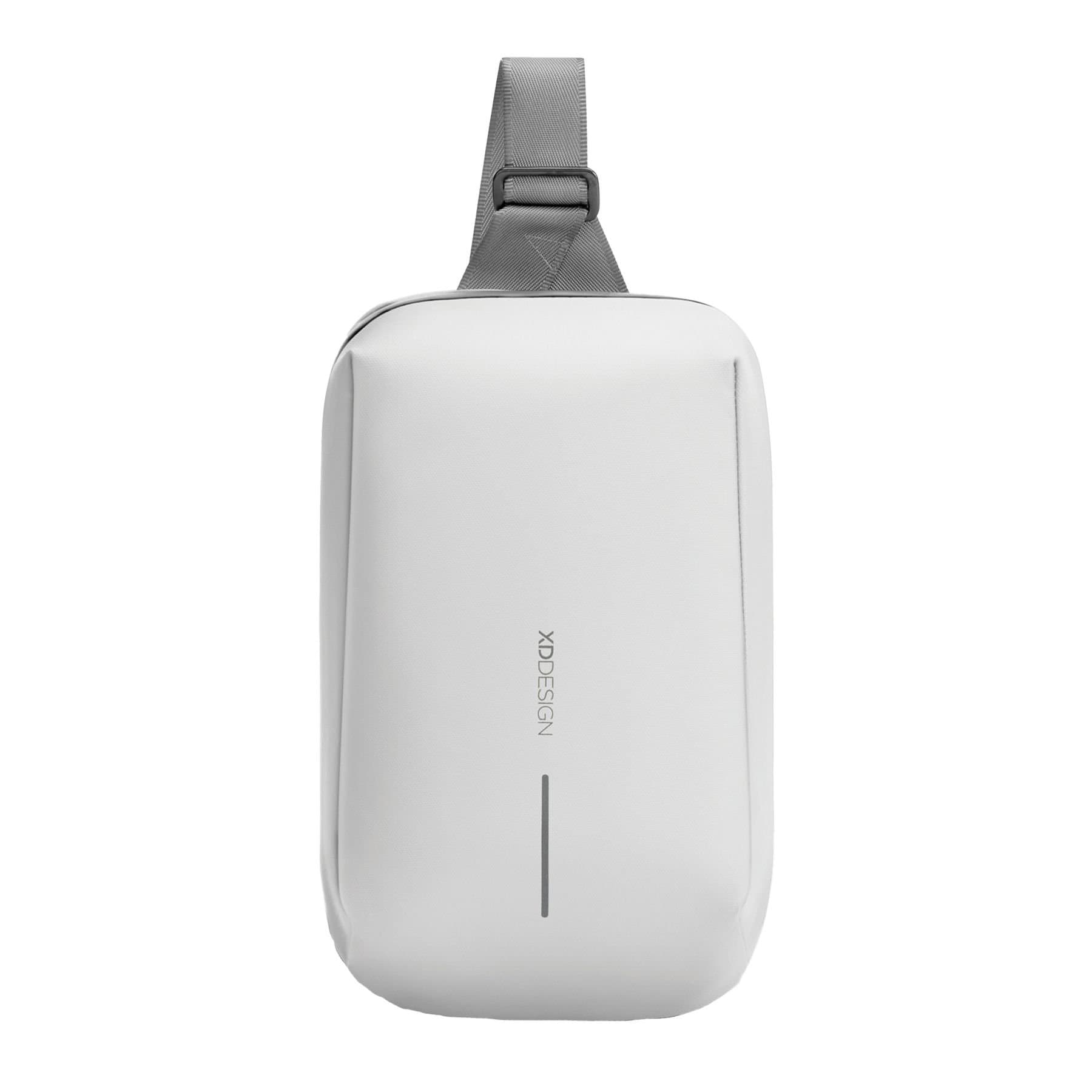 XD Design XD Design Men's Water Resistant Extendable Crossbody Bag in Off-White