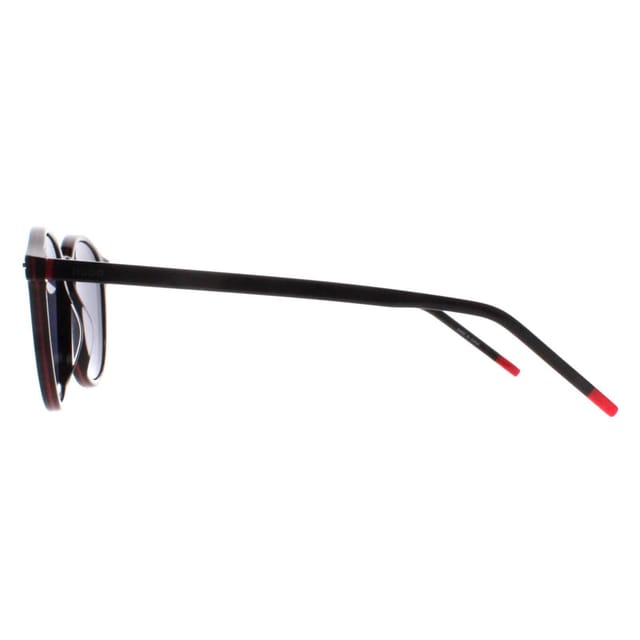 HUGO HUGO Men's Round Black Red Mirror HG 1169/S - 3