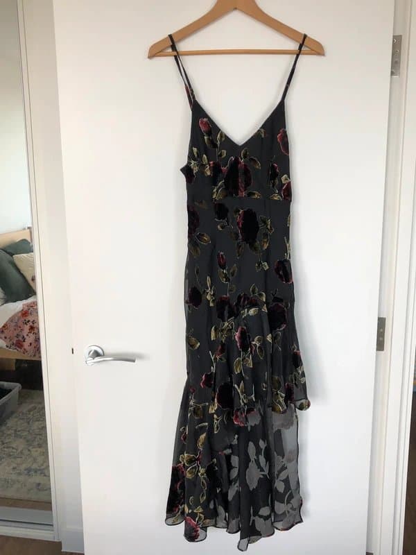 Never Fully Dressed Never Fully Dressed Black Maxi Dress