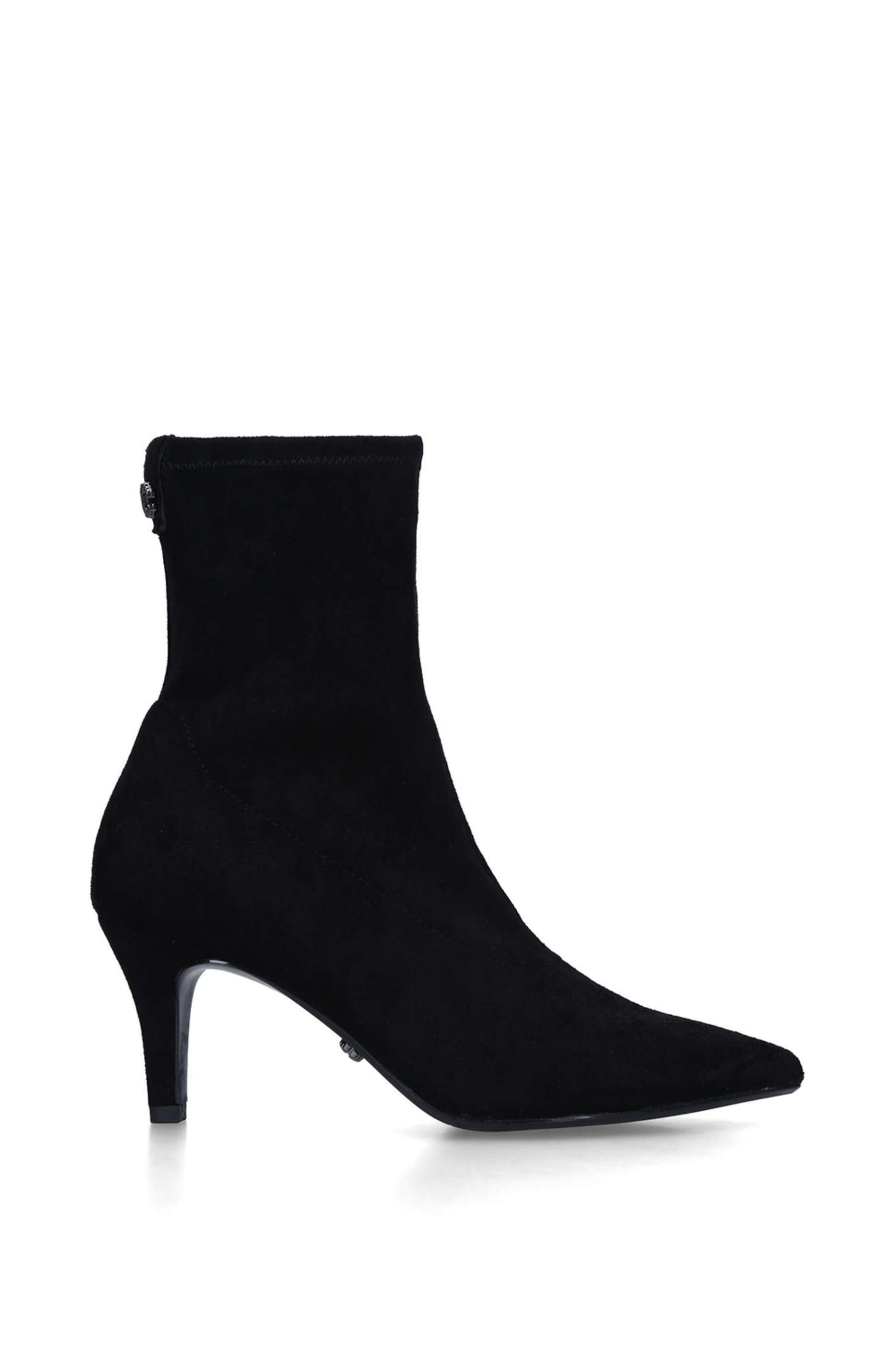 Carvela Carvela Women's 'Flute Sock' Fabric Boots in Black - 1