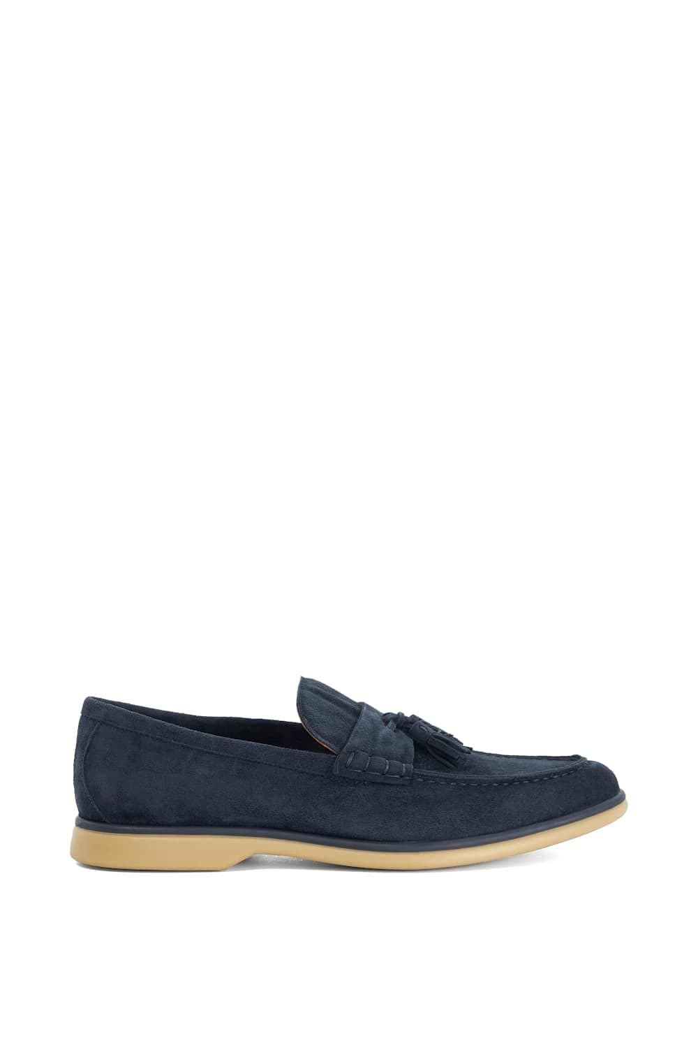Dune London Dune London Men's 'Broddi' Suede Loafers in Blue