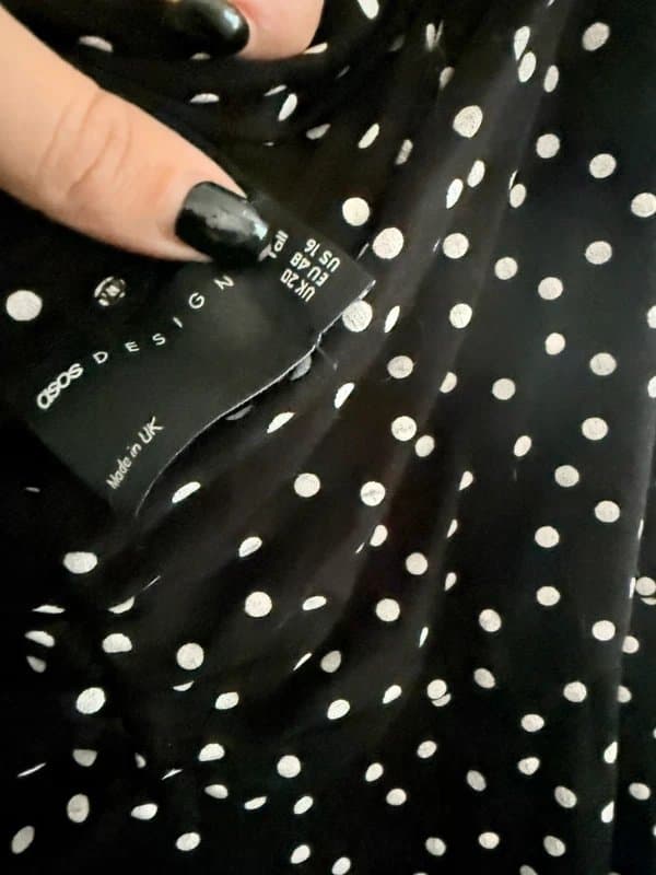 ASOS ASOS midi polka dot dress size 20
