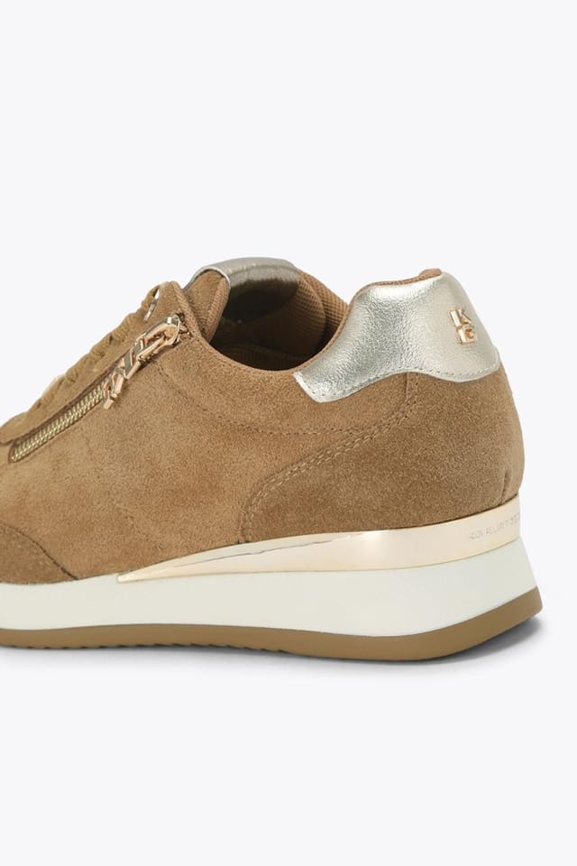 KG Kurt Geiger KG Kurt Geiger Women's 'Lina2' Suede Trainers in Taupe - 3