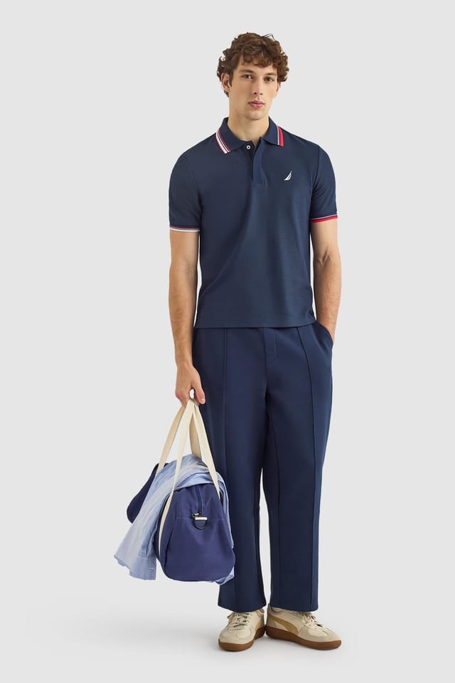 Nautica Nautica Men's Atabay Polo Shirt in Dark Navy - 3