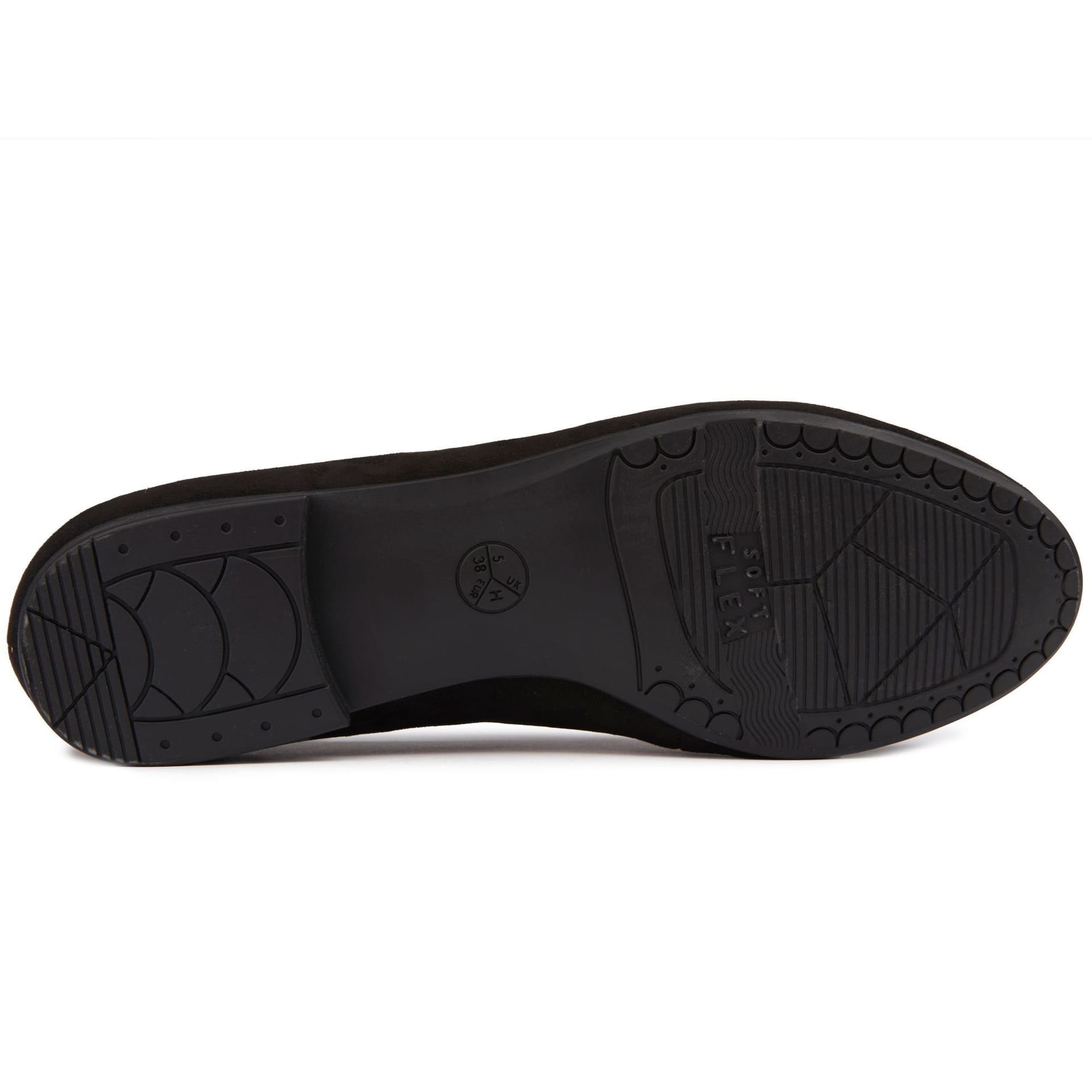 Jana JANA Women's Saddle Shoes in Black - 4
