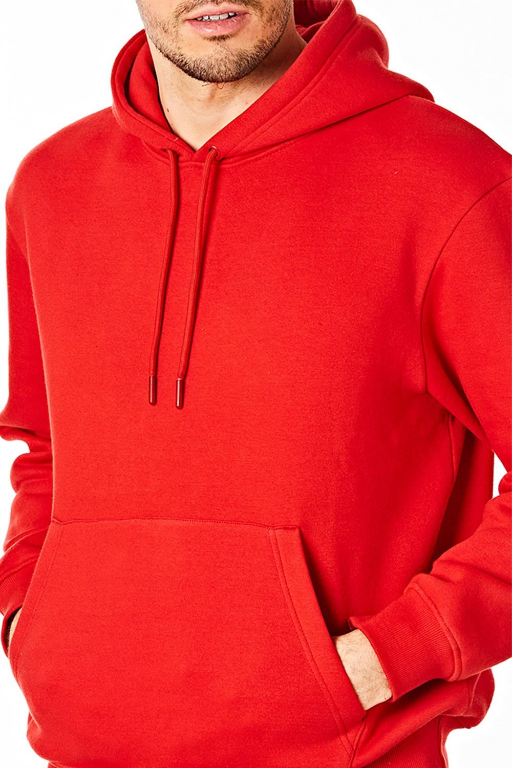 RIPT Essentials RIPT Essentials Men's Pullover Hoody in Red - 3